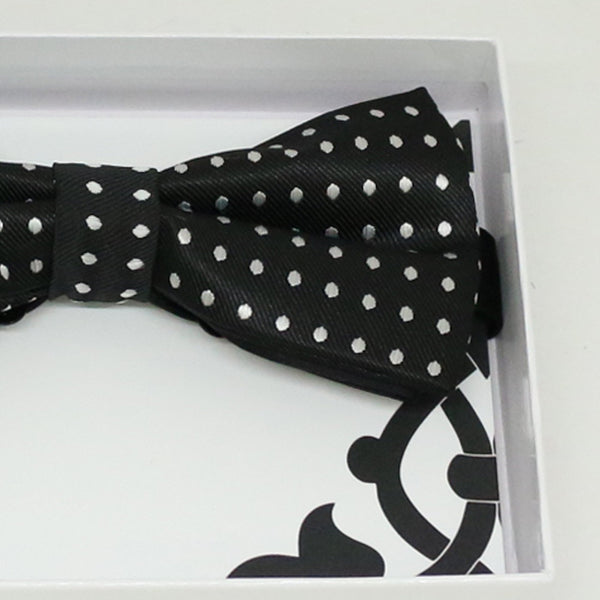 Black White bow tie, Best man request gift, Groomsman bow tie, Man of honor bow, Best man bow, best man gift, man of honor bow, Ring bearer