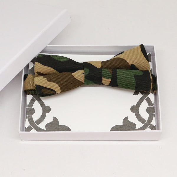 Army bow tie, Best man request gift, Groomsman bow tie, Man of honor gift, Best man bow tie, best man gift, man of honor request, thank you