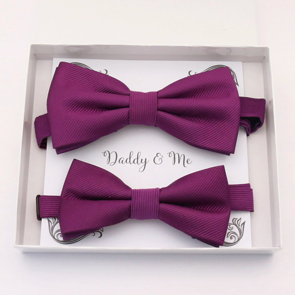 Berry Bow tie set daddy son, Daddy and me gift Grandpa and me, Father son matching, Kids bow tie, Kids adult bow tie, High quality