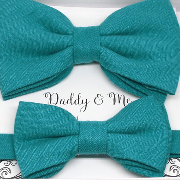 Teal blue Bow tie set for daddy and son, Daddy and me bow tie gift set, Grandpa me, Teal blue Kids bow, Teal blue bow tie, Some thing blue