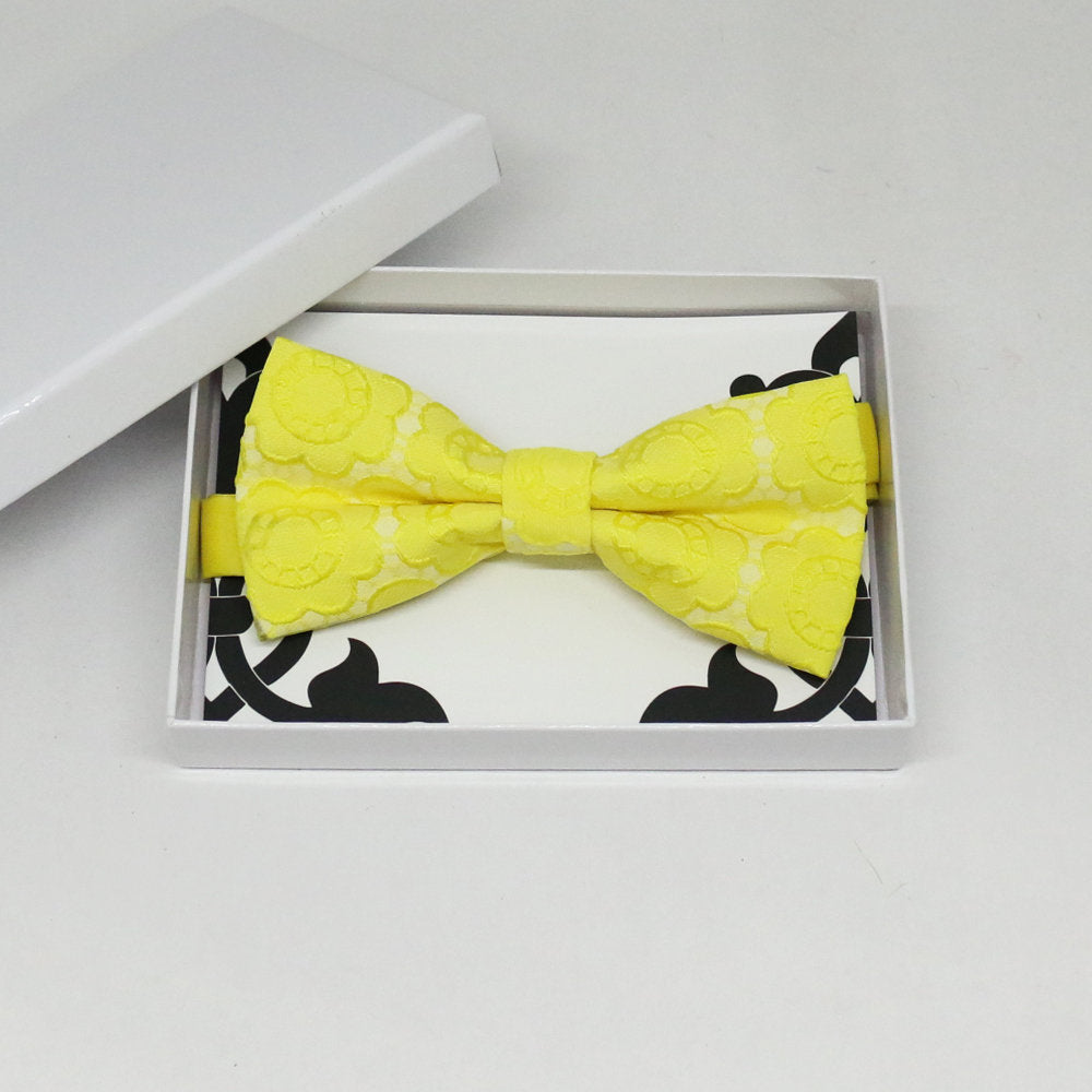 Yellow bow tie, Best man request gift, Groomsman bow tie, Man of honor gift, Best man bow tie, best man gift, man of honor request, thankyou